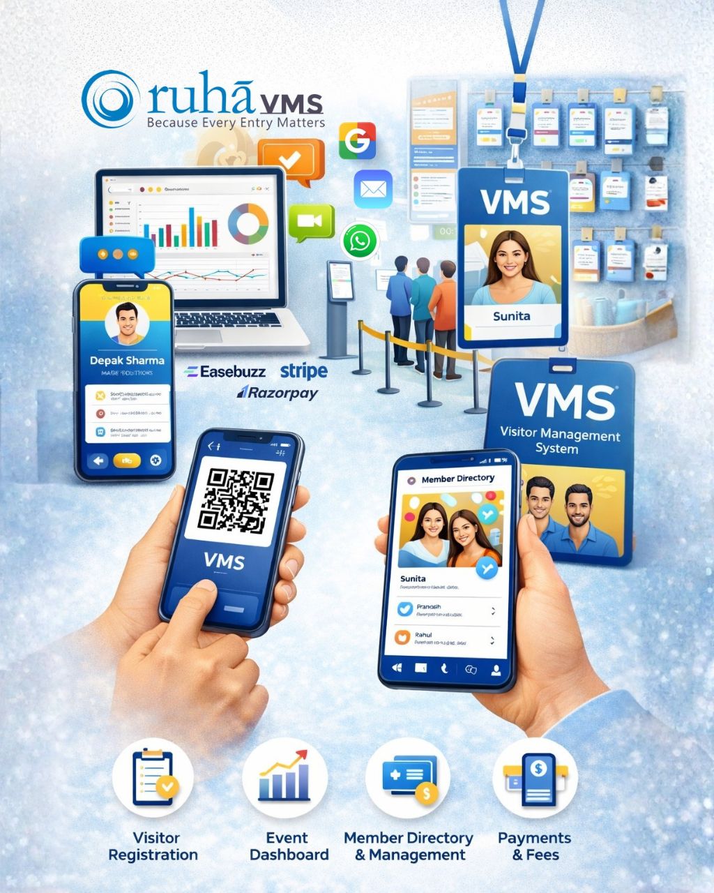 RUHA VMS Event Solution